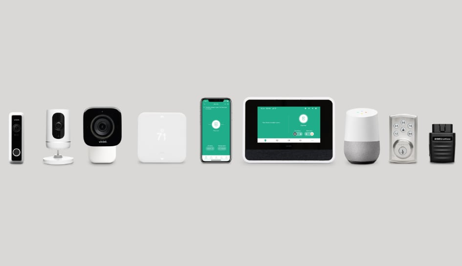 Vivint home security product line in Evanston